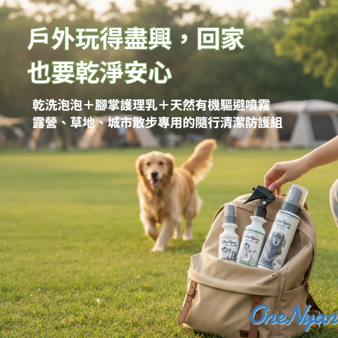 【ONENYAN 丸顏】戶外隨行防護三入組 ♥️ 戶外玩得盡興,回家也要乾淨安心★安心天然植萃、溫柔不刺激